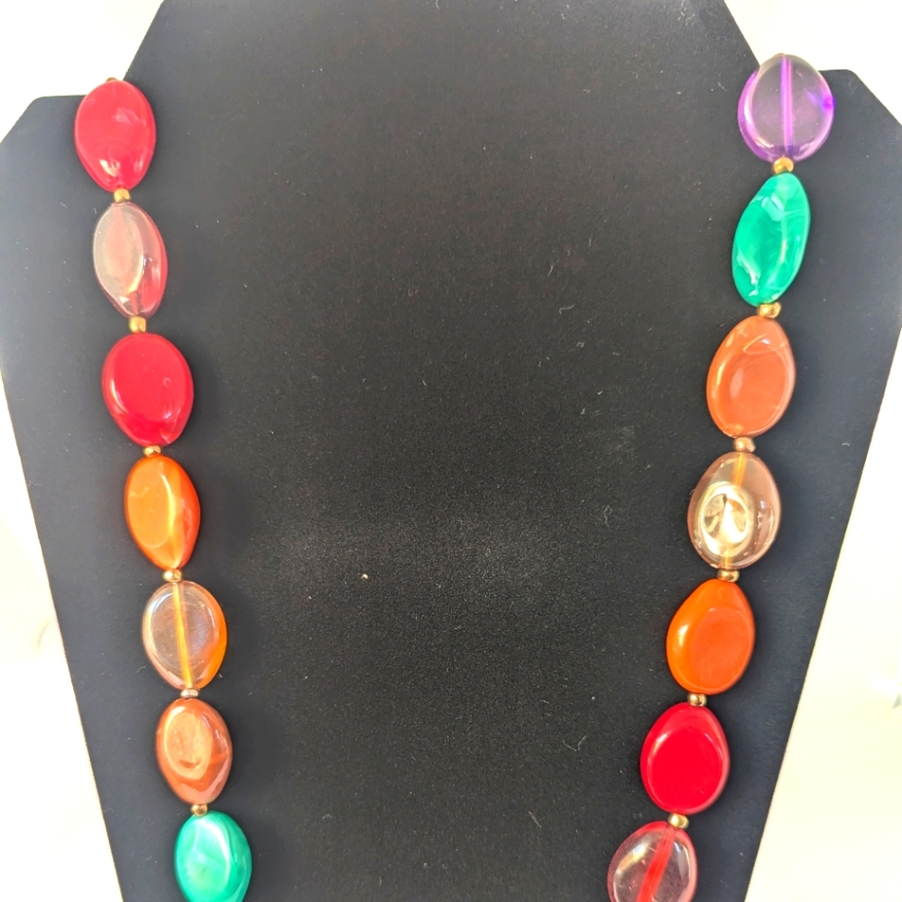 Xccessorzone Multicolor Beaded Necklace
